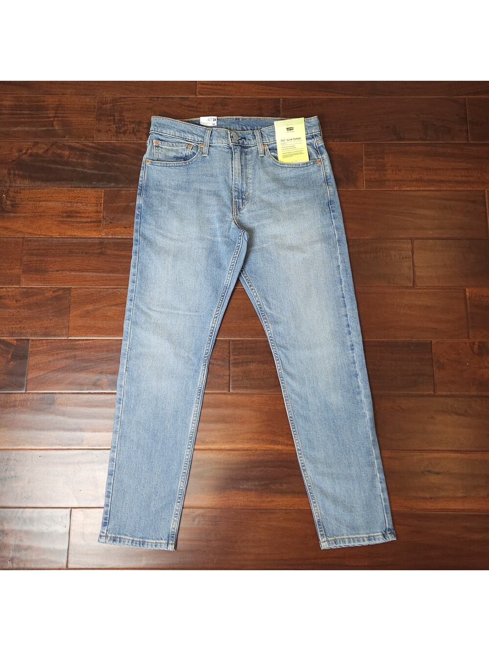 NWT LEVI’S Performance 512 Slim Taper Stretch Jeans Men Size W32 L30